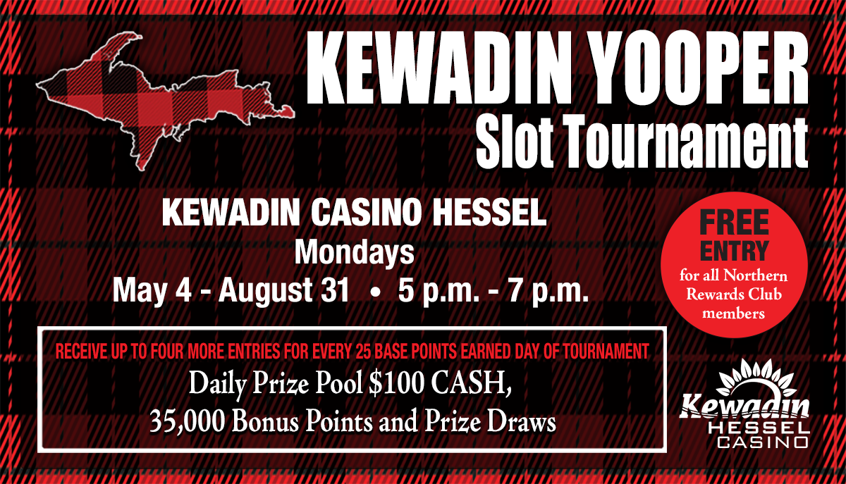 Kewadin Yooper Slot Tournament