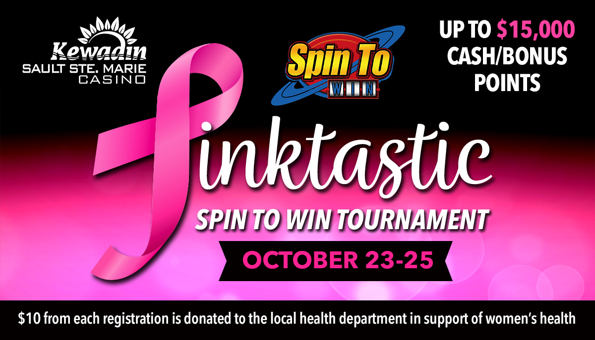 Pinktastic Spin To Win Slot Tournament